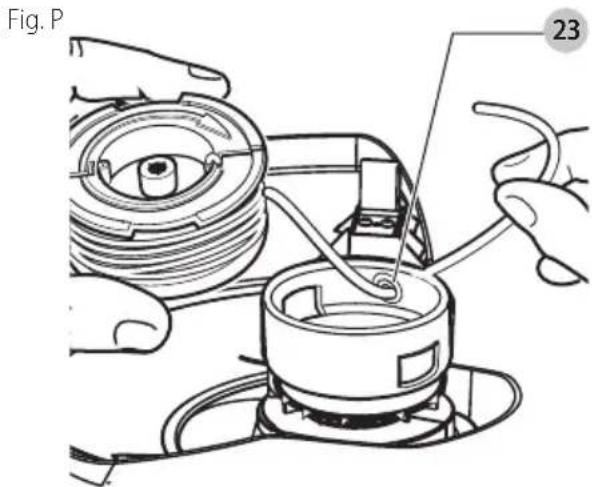 Craftsman CMEST913 - Replacing the Spool (Fig. N, O, P, Q) - 3