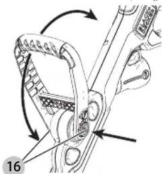 Craftsman CMEST913 - Attaching the Auxiliary Handle (Fig. E, F, G) - 3
