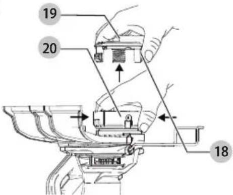 Craftsman CMEST913 - Reemplazo del Carrete (Fig. N, O, P, Q) - 1