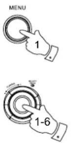 SANGEAN WFR29D - Régler l'Horloge et les alarmes - 1