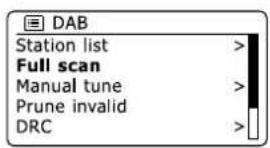 SANGEAN WFR29D - Trouver de nouvelles stations de radio DAB - 4