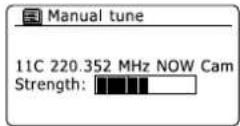 SANGEAN WFR29D - Trouver de nouvelles stations de radio DAB - 11