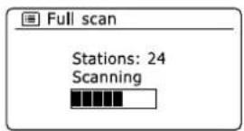 SANGEAN WFR29D - Trouver de nouvelles stations de radio DAB - 5