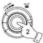 SANGEAN WFR29D - Fonction Mute (Muet) - 5