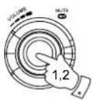 SANGEAN WFR29D - Fonction Mute (Muet) - 3