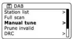 SANGEAN WFR29D - Trouver de nouvelles stations de radio DAB - 9