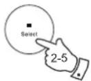 SANGEAN SB100 - Désactivation des alarmes - 3