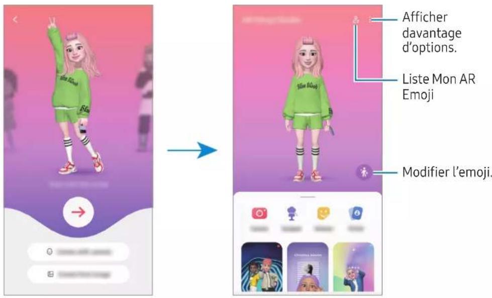 SAMSUNG Galaxy A33 5G - Créer un AR Emoji - 1