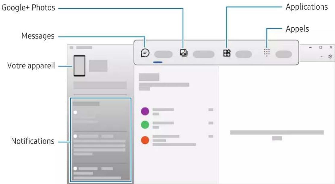 SAMSUNG Galaxy A33 5G - Acceder aux données et notifications de votre apparéil sur l'ordinateur - 1