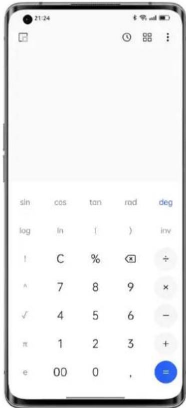 OPPO Find X5 Lite - Utiliser la calculatrice scientifique - 1