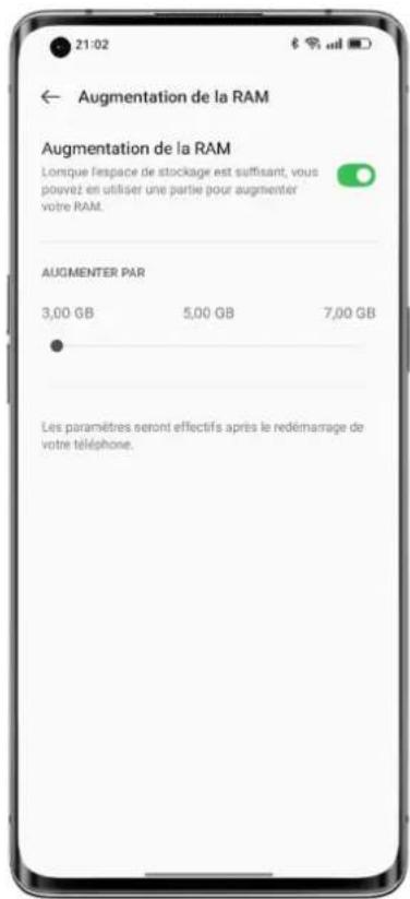 OPPO Find X5 Lite - Augmentation de la RAM pour une fluidité optimale - 1