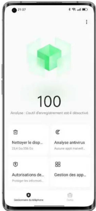 OPPO Find X5 Lite - Analyser et optimiser votre système - 1
