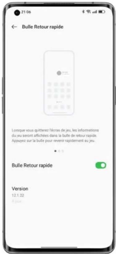 OPPO Find X5 Lite - Activer la Bulle Retour rapide - 1