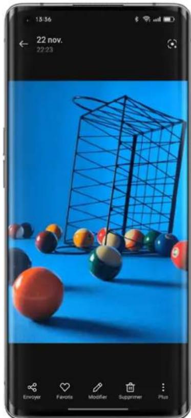 OPPO Find X5 Lite - Obtenir des photos étonnantes grâce à la retouche de photo en un seul appui - 1