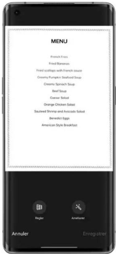 OPPO Find X5 Lite - Utiliser Scanner de texte pour prendre une photo - 3