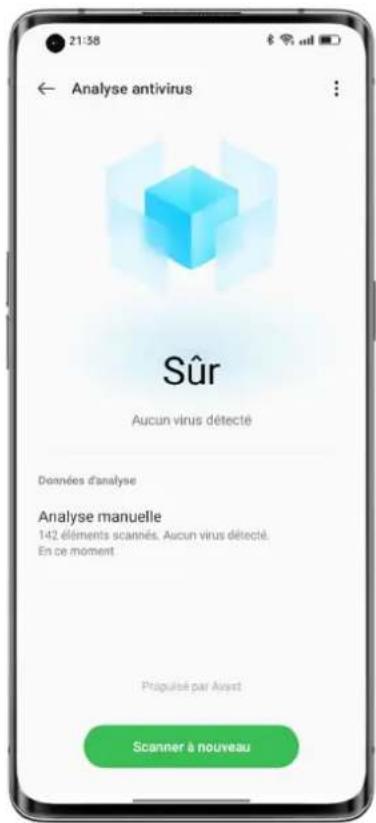 OPPO Find X5 Lite - Analyse antivirus - 1