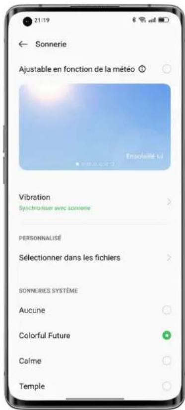OPPO Find X5 Lite - Commencez votre journée confortablement avec Ajustable en fonction de la météo - 1