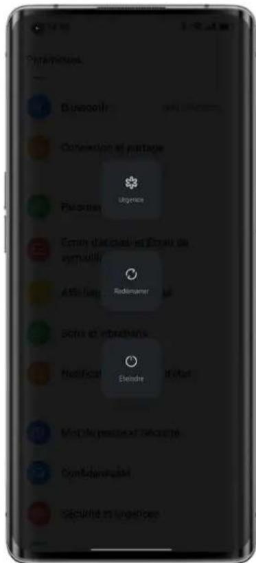 OPPO Find X5 Lite - Redémarrer votre téléphone - 1