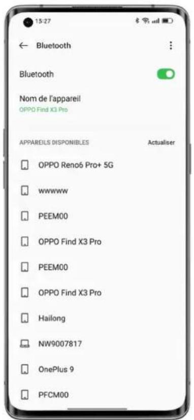 OPPO Find X5 Lite - • Partage de connexion Bluetooth - 1
