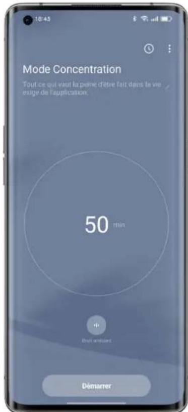 OPPO Find X5 Lite - Utiliser le mode Concentration pour rester concentré - 1
