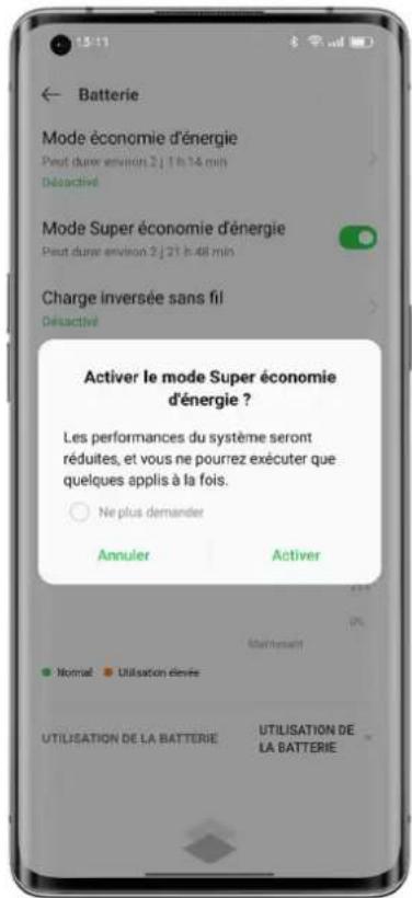 OPPO Find X5 Lite - Optimisation de la veille pendant le sommeil - 2