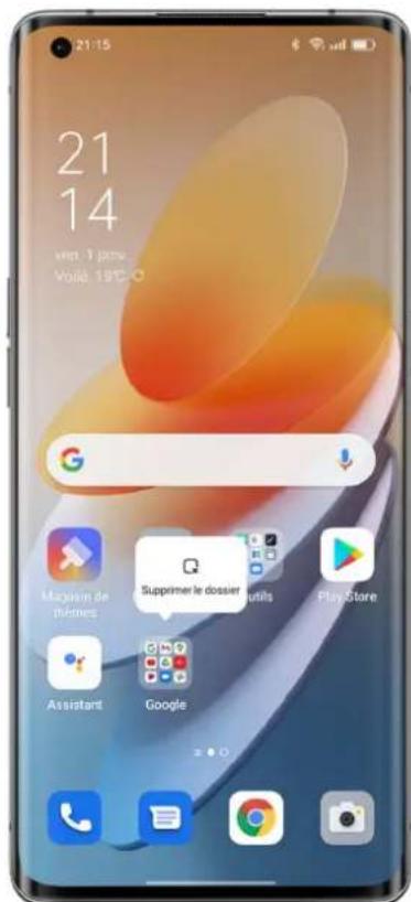 OPPO Find X5 Lite - Gérer les dossiers - 1