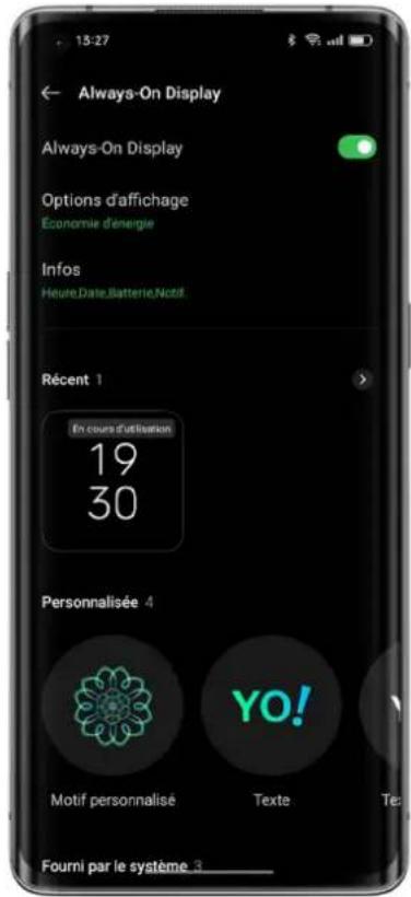 OPPO Find X5 Lite - Always-On Display illimitée, votre écran unique en son genre - 1