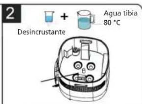 QLIMA H824 - MÉTODO DE RETIRADA DE INCRUSTACIONES: - 2
