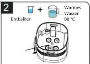 QLIMA H824 - KALKENTFERNUNG: - 2