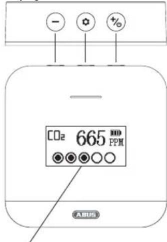 ABUS AirSecure CO2WM110 - Dotazione - 1