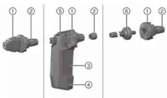 HILTI DX 6 - Vista general del producto (guía clavos) 2 - 1