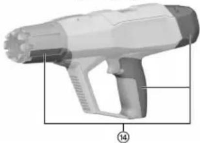 HILTI DX 6 - Vista general del producto (fijadora) 1 - 2