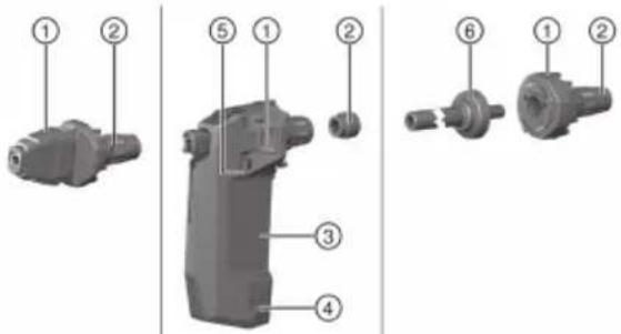 HILTI DX 6 - Vista geral do produits (guias de pregos) - 1