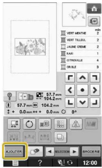 BABY LOCK Pathfinder - Appuyez sur AJOUTER - 1
