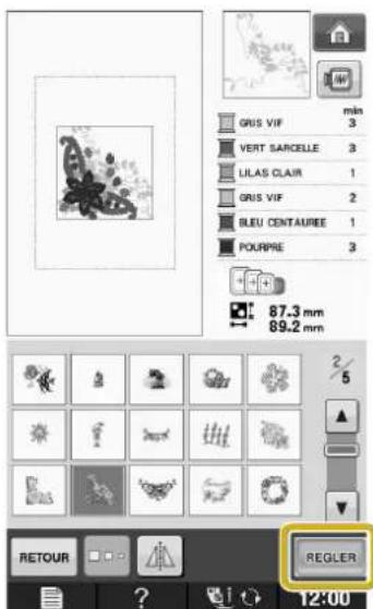 BABY LOCK Pathfinder - Appuyez sur REGLER - 1