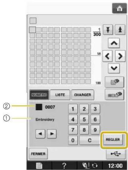 BABY LOCK Pathfinder - Appuyez sur REGLER - 1