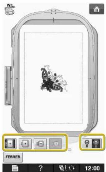 BABY LOCK Pathfinder - sLECTIONner le cadre utilisé dans l'aperçu. - 1