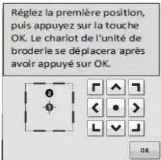BABY LOCK Pathfinder - Pressez pourajuster les positions. - 8