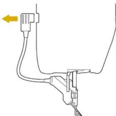 BABY LOCK Pathfinder - Retrait du Pied de Broderie - 4