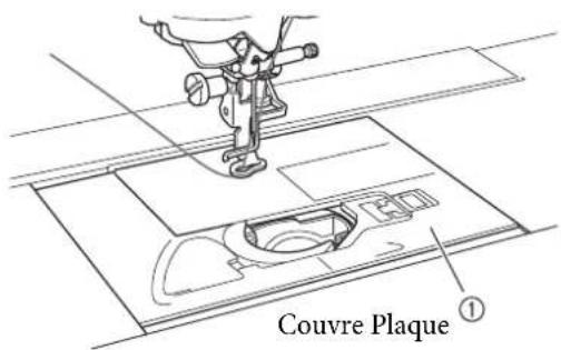 BABY LOCK Pathfinder - Installez le couvre plaque. - 1