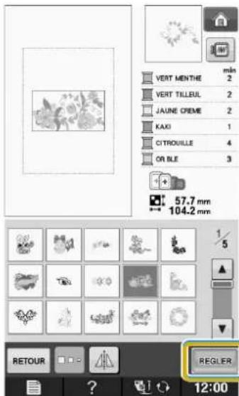 BABY LOCK Pathfinder - Modification de Motifs Combinés - 9