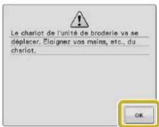BABY LOCK Pathfinder - Appuyez sur OK - 1