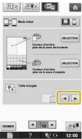 BABY LOCK Pathfinder - la taille d'onglet souhaitatione. - 1