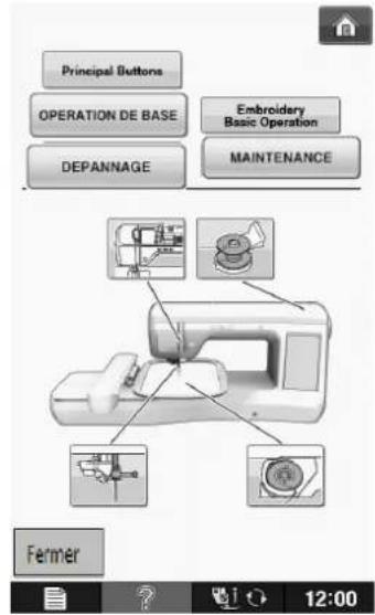 BABY LOCK Pathfinder - Utilisation de la Fonction du Guide d'Utilisation ? - 2