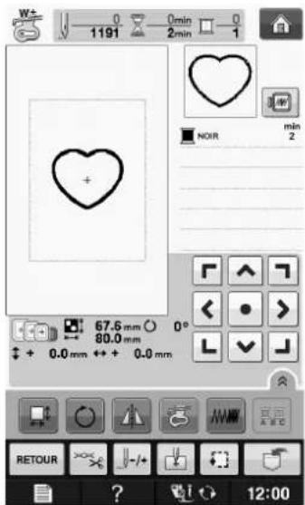BABY LOCK Pathfinder - Utilisation d'un Motif d'Encadrement pour Creer un Appliqué (1) - 8