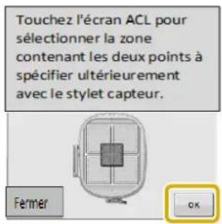 BABY LOCK Pathfinder - Spécification de la Position de Broderie avec le Stylet Capteur - 3