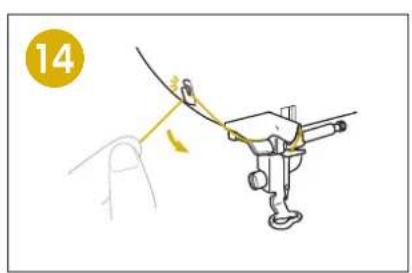 BABY LOCK Flare - Enfilage supérieur - 15