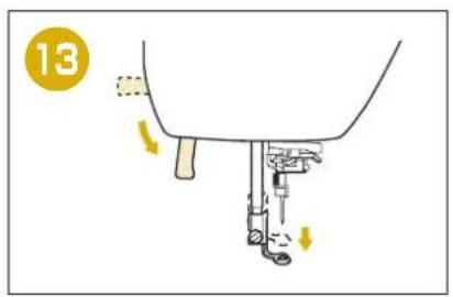 BABY LOCK Flare - Enfilage supérieur - 14