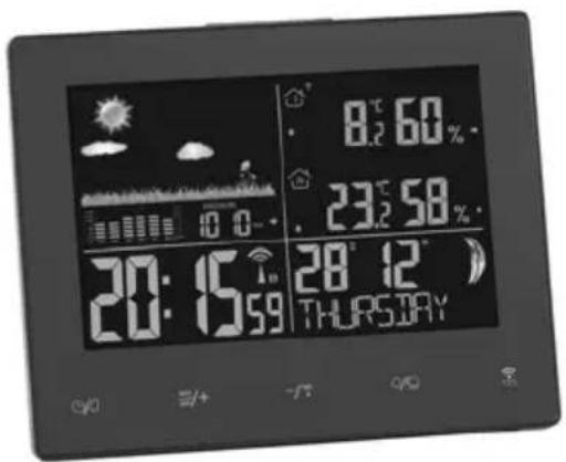 GlobalTronics GTWT03 - Station météo radio numérique - 2