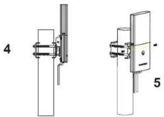 GRANDSTREAM GWN7600LR - Montagem Vertical - 2